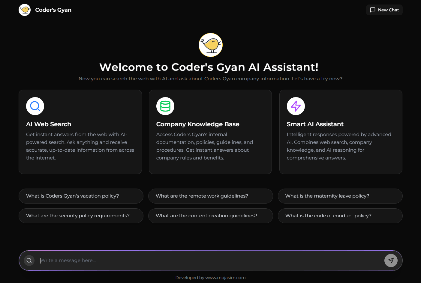 Company AI ChatBot thumbnail